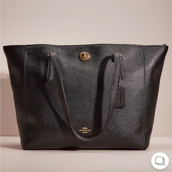 Coach Handbags - Coach Crossgrain Turnlock Tote